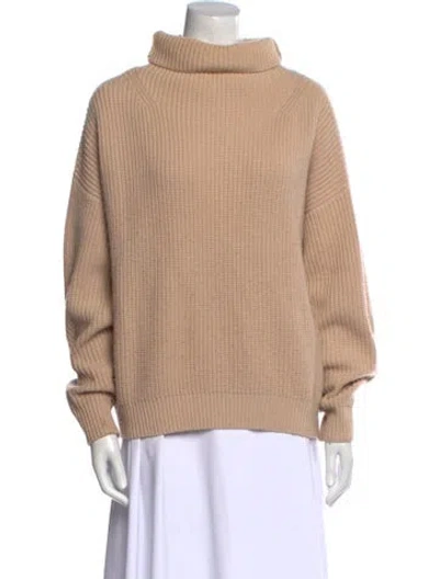 Pre-owned Isabel Marant Wool Turtleneck Sweater In Neutral