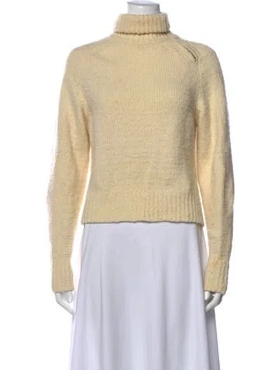 Pre-owned Isabel Marant Wool Turtleneck Sweater In Neutrals
