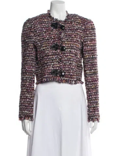 Pre-owned Isabel Marant Wool Tweed Pattern Jacket W/ Tags In Multi