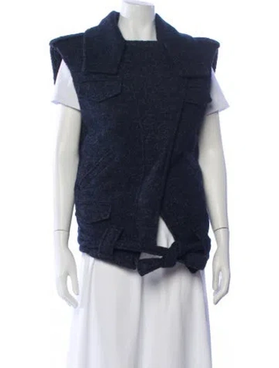 Pre-owned Isabel Marant Wool Vest In Blue