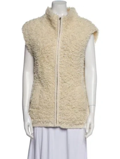 Pre-owned Isabel Marant Wool Vest In Neutral