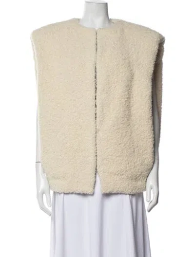 Pre-owned Isabel Marant Wool Vest W/ Tags In Neutrals