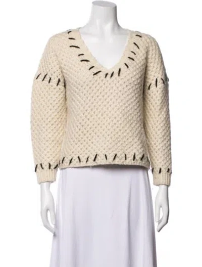 Pre-owned Isabel Marant Wool V-neck Sweater
