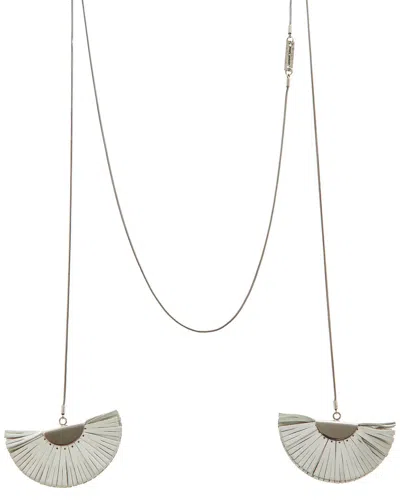 Isabel Marant Wrap Necklace In Metallic