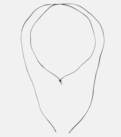 Isabel Marant Wrap Necklace In Black