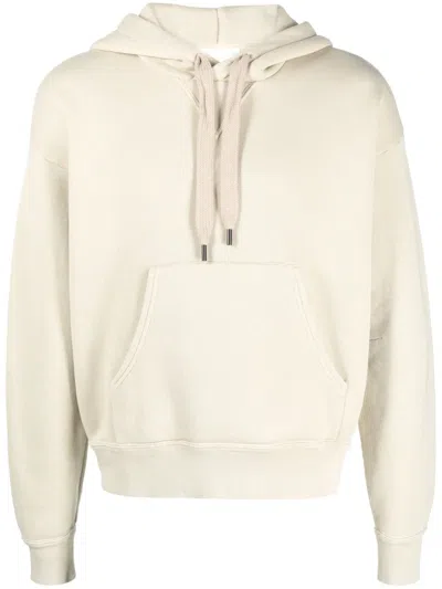 Isabel Marant Wyll Faded Drawstring Hoodie In Neutrals