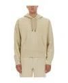 Isabel Marant Wyll Long-sleeved Drawstring Hoodie In Nude