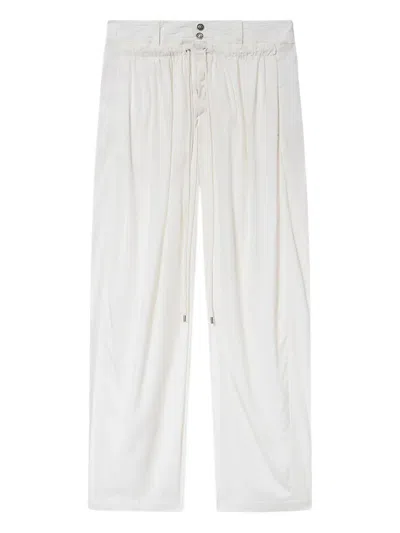 Isabel Marant X Inaya Drawstring Trousers In White