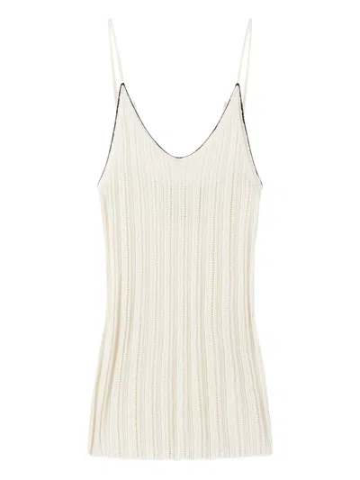 Isabel Marant X India Knitted Pullover In Neutral