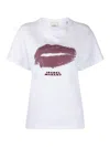 Isabel Marant Yates Organic-cotton T-shirt In White