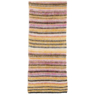 Isabel Marant Yellow Mouna Mohair Scarf In 10md Mustard