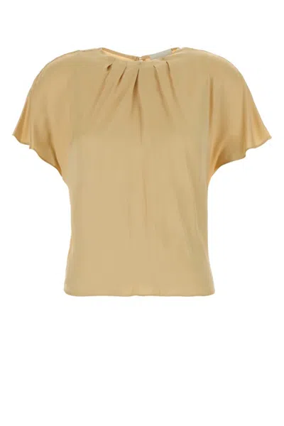 Isabel Marant Yellow Round Neck T-shirt In Neutral