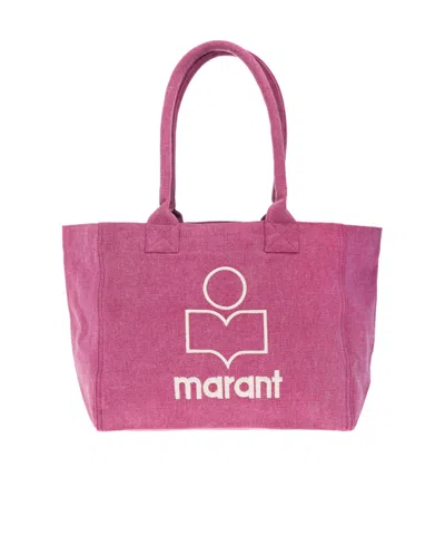 Isabel Marant Logo Tote Bag In Pink