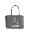 Isabel Marant 'yenki' Grey Cotton Shopping Bag