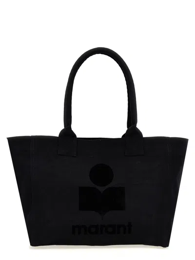 Isabel Marant Yenki Zipped Shopping Bag In Black