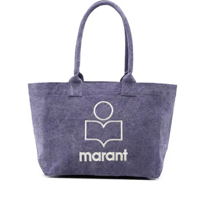 Isabel Marant Yenki Zipped Tote Bag In Purple