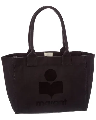Isabel Marant Yenky Canvas Tote In Black
