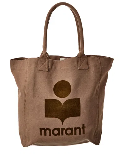 Isabel Marant Yenky Canvas Tote In Brown