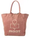 Isabel Marant Yenky Canvas Tote In Brown