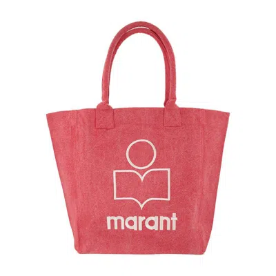 Isabel Marant Yenky Gz Shopper Bag In Red
