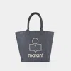 Isabel Marant Yenky Gz Shopper Bag In Black