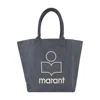 Isabel Marant Yenky Gz Shopper Bag In Gray