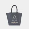 Isabel Marant Yenky Gz Shopper Bag In Black