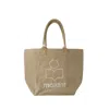 Isabel Marant Yenky Gz Tote Bag In Brown