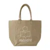 Isabel Marant Yenky Gz Tote Bag In Beige
