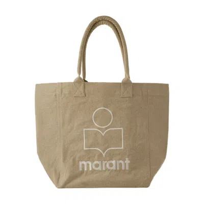 Isabel Marant Yenky Gz Tote Bag In Beige