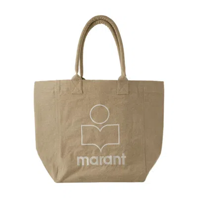 Isabel Marant Yenky Gz Tote Bag In Beige