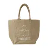 Isabel Marant Yenky Gz Tote Bag In Neutral