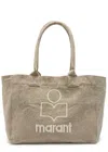 Isabel Marant Yenky Logo Canvas Tote