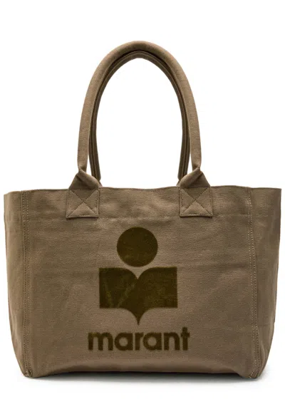 Isabel Marant Yenky Logo Canvas Tote