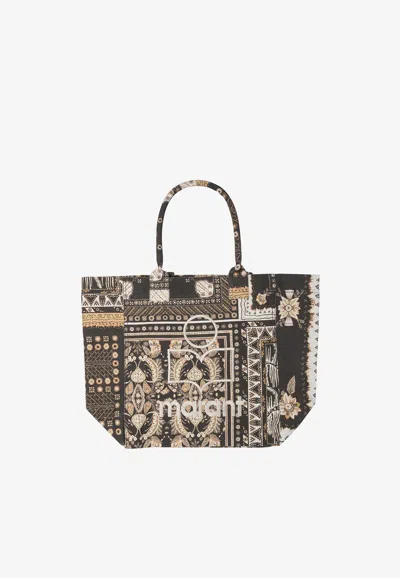 Isabel Marant Yenky Printed Canvas Tote Bag