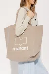 Isabel Marant Yenky Gz Tote Bag In Beige