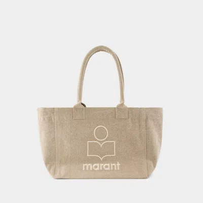ISABEL MARANT YENKY SHOULDER BAG - ISABEL MARANT - COTTON - BEIGE