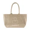 Isabel Marant Yenky Shoulder Bag -  - Cotton - Beige