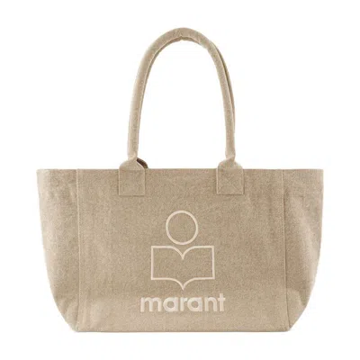 Isabel Marant Yenky Shoulder Bag In Beige