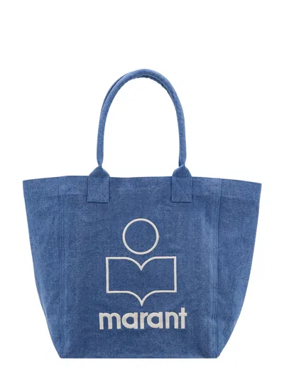 Isabel Marant Yenky Shoulder Bag In Blue