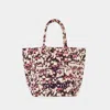 Isabel Marant Yenky Small Butterfly-print Canvas Tote Bag In Multicolor