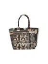Isabel Marant Yenky Small Bandana Print Tote Bag In Multicolour