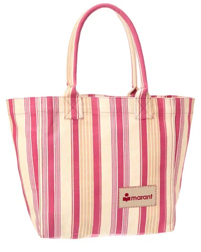 Isabel Marant Yenky Small Canvas Tote In Multi