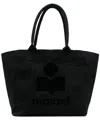 Isabel Marant Yenky Small Tote Bag In Black