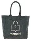 Isabel Marant Yenky Small Tote Bag In Gray