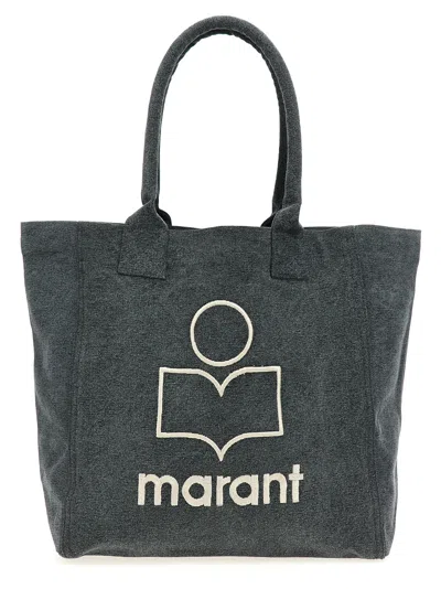Isabel Marant Yenky Small Tote Bag In Gray