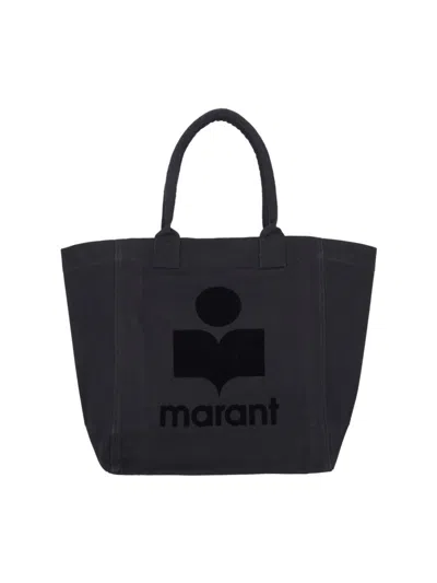 ISABEL MARANT YENKY TOTE BAG - BLACK