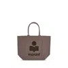 Isabel Marant Yenky Cotton Rectangular Tote Bag
