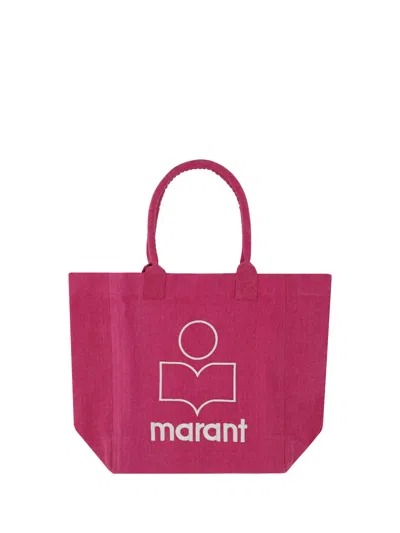 Isabel Marant Yenky Tote Bag In Pink