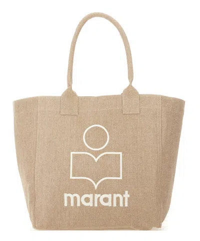 Isabel Marant Yenky Tote Bag In Beige